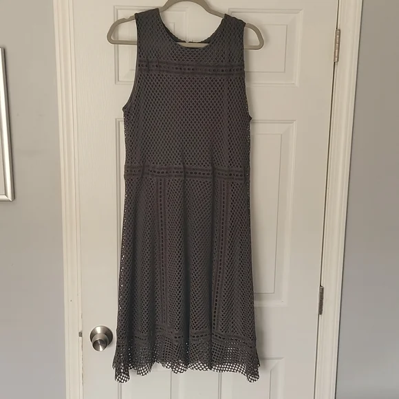 Alfani | Dresses | Fit And Flare Olive Green Eyelet Dress | Poshmark